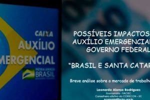 FACISC estima que coronavoucher cubra 29% da renda dos informais catarinenses