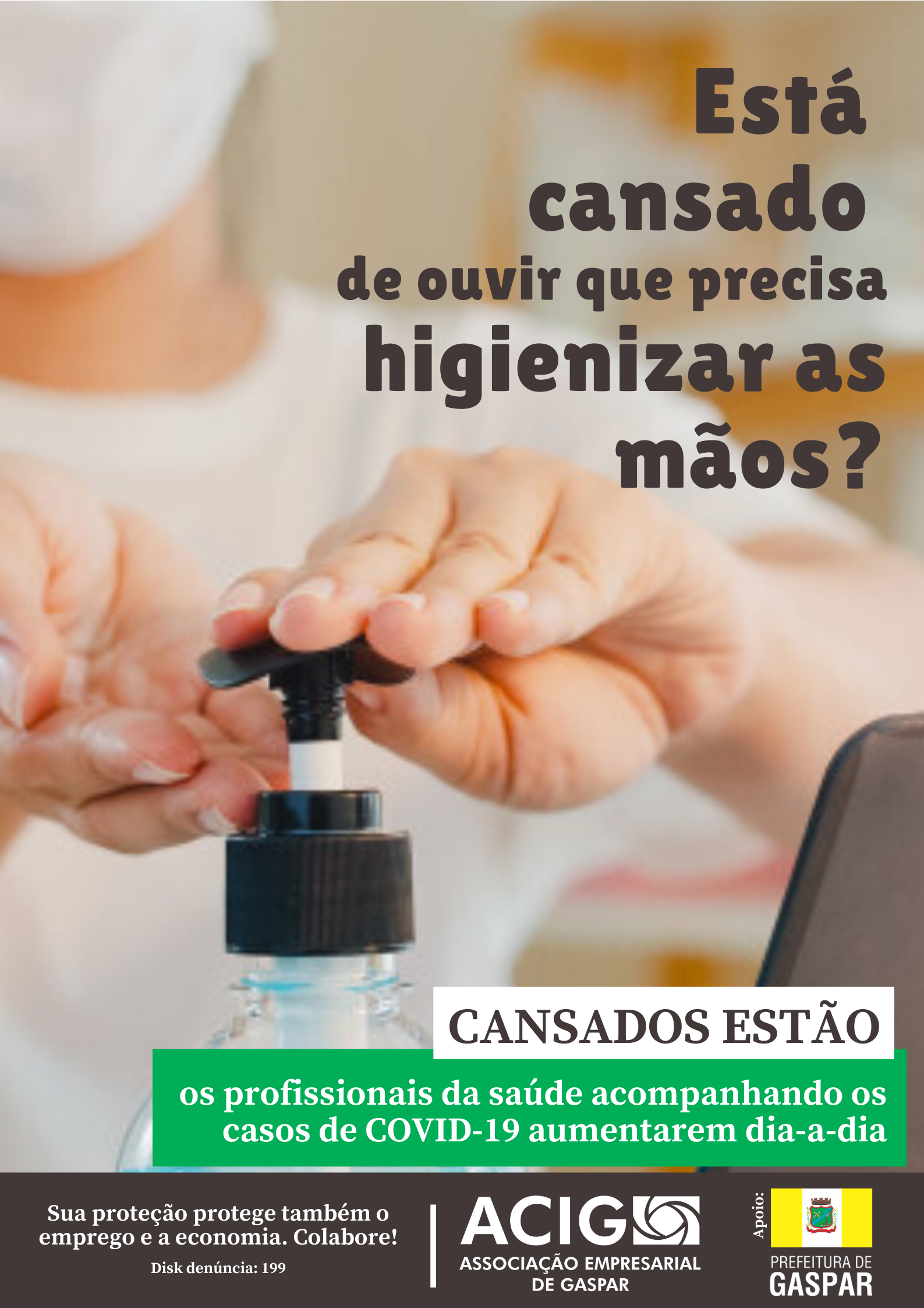 ACIG lança campanha de conscientização frente ao COVID-19