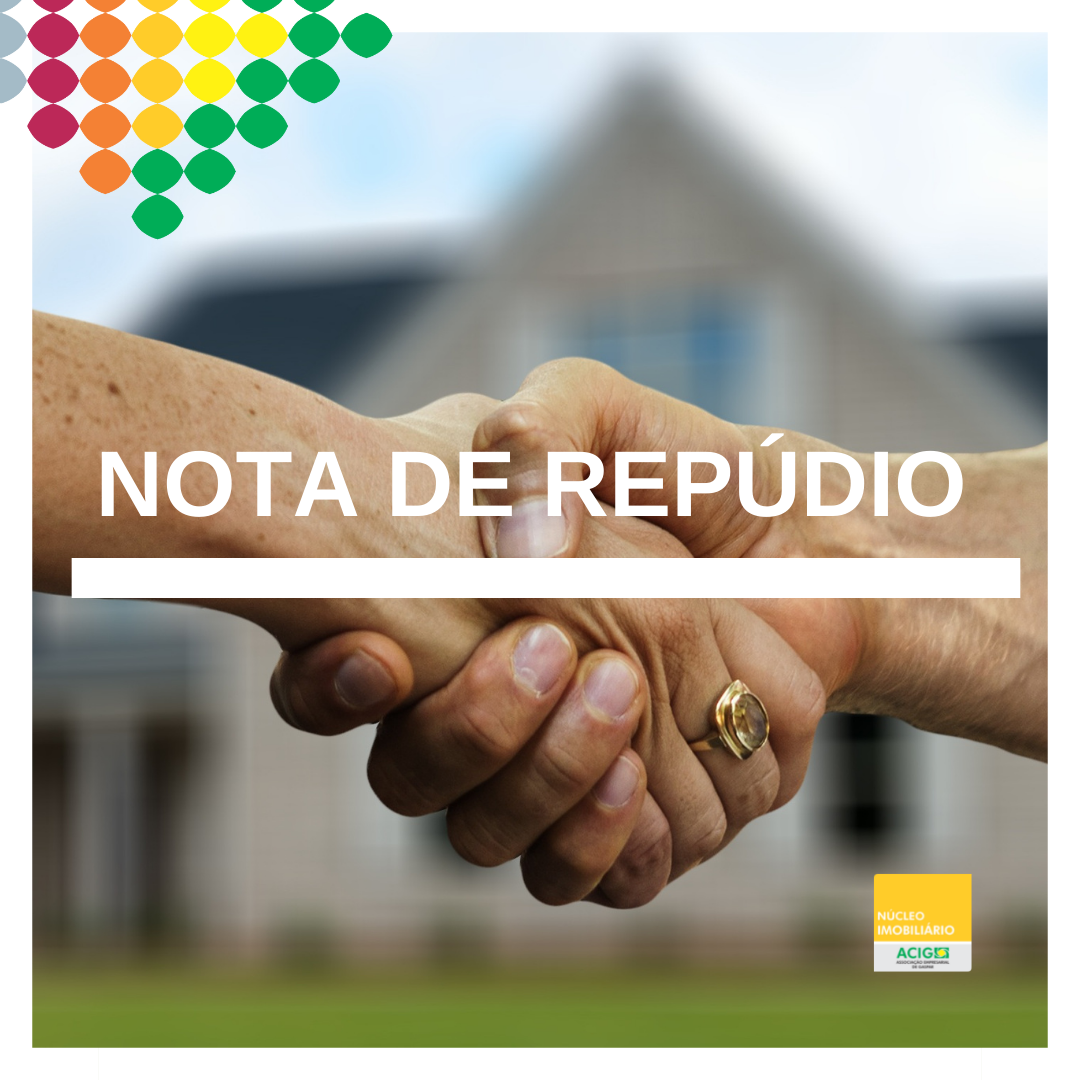 Nota de repúdio à diminuição do trabalho do corretor de imóveis
