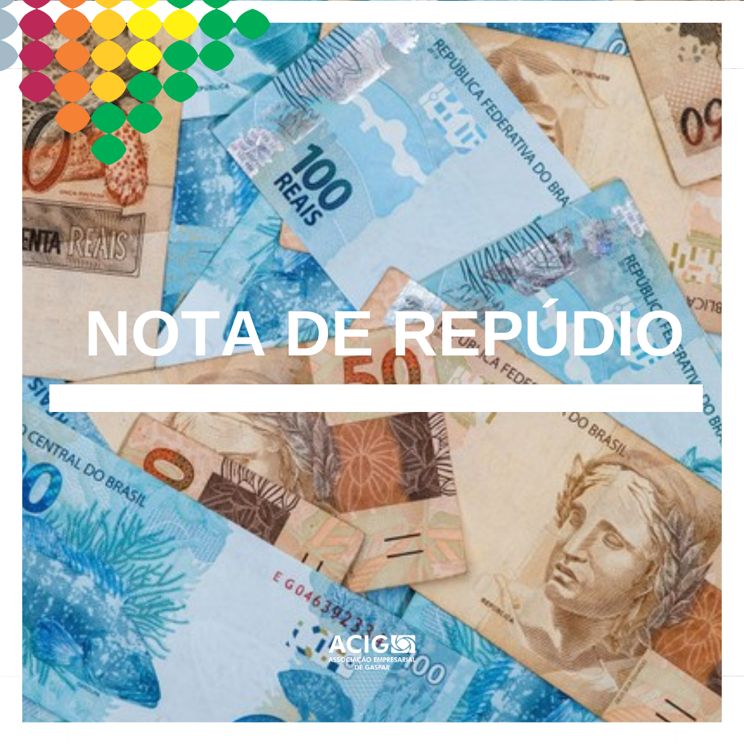 NOTA DE REPÚDIO – FUNDÃO ELEITORAL