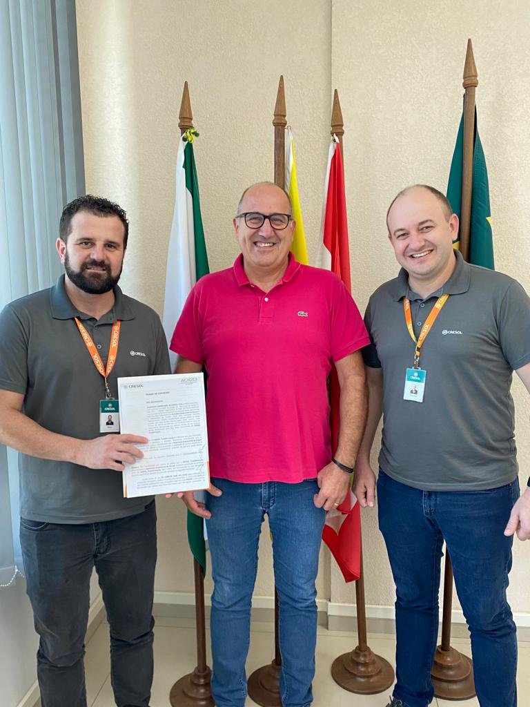 Acig assina convênio com a Cresol em apoio ao associado