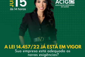 Legislação sobre assédio no ambiente de trabalho é tema de palestra na Acig