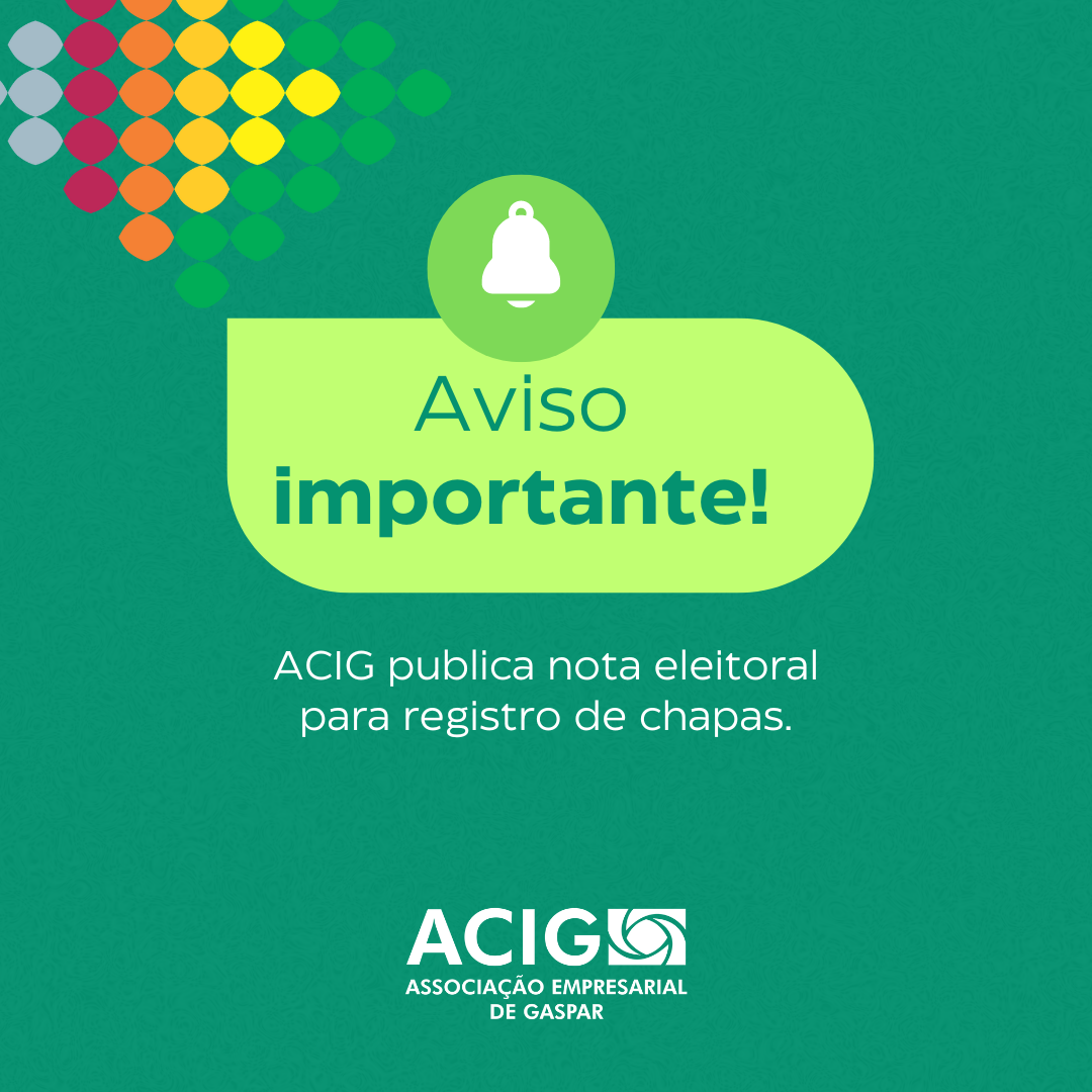 Nota Eleitoral para registro de Chapas